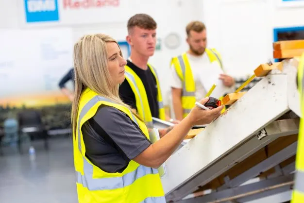 Apprentices taking part in a challenge during Apprentice of the Year