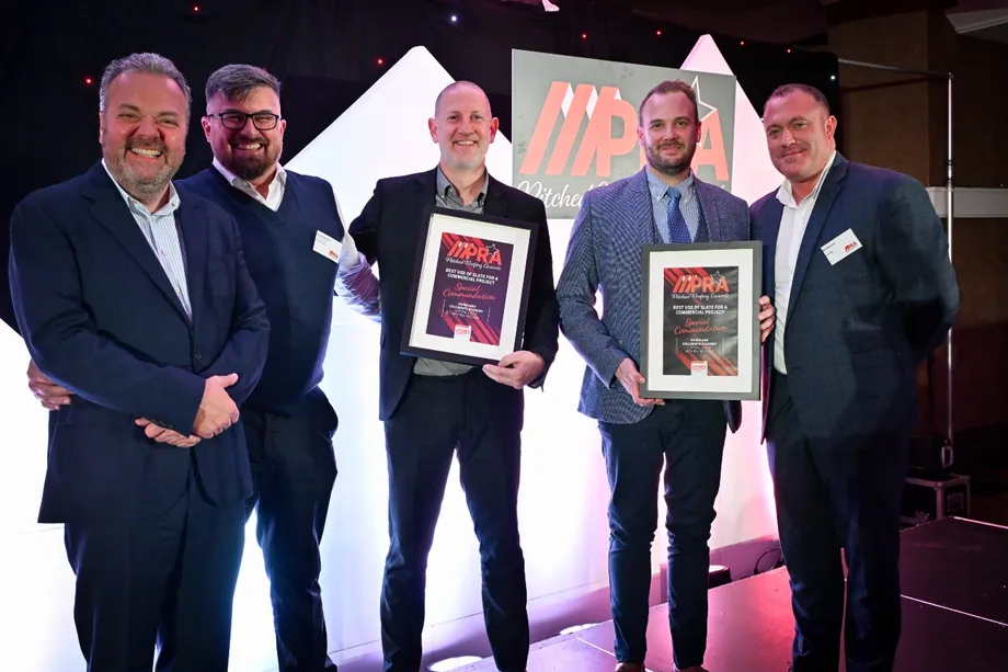 Central Group Shireland Academy Pitched Roofing Awards web