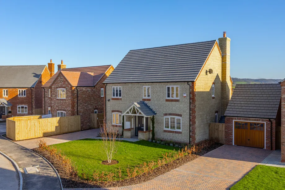 Copper Beech View Mini Stonewold tile housebuilder development 