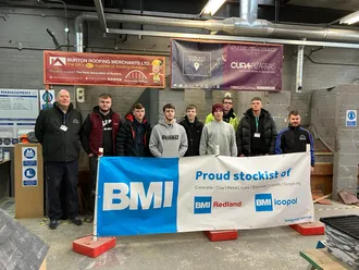 Newcastle College roofing apprentices