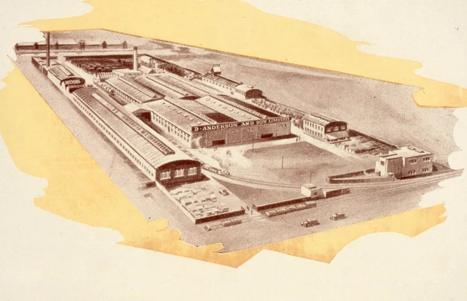 Manchester site in 1923