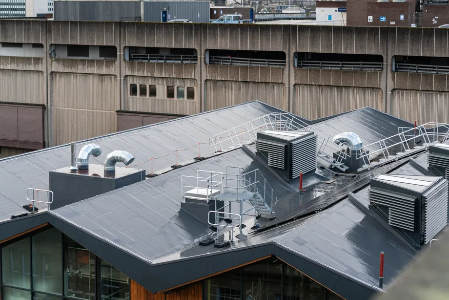 Bradford Markets new roof